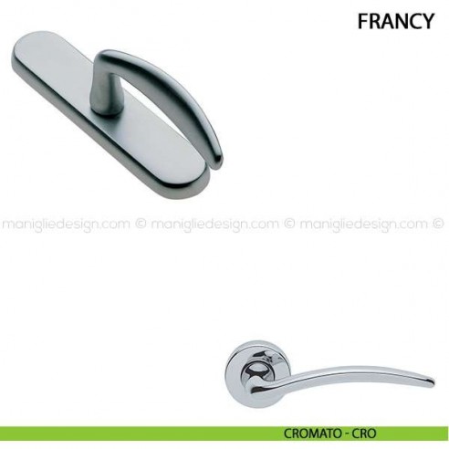 Maniglia cremonese per finestra Francy Manital cromato