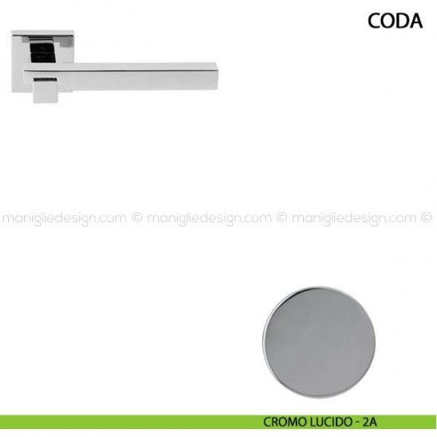 Maniglia per porta Coda Comit cromo lucido