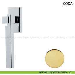 Maniglia per finestra martellina DK Coda Comit 2