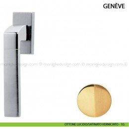 Maniglia per finestra martellina DK Genève Bicolore Comit 2