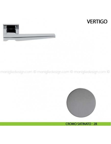 Maniglia per porta Vertigo Comit cromo satinato