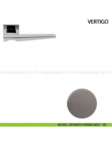 Maniglia per porta Vertigo Comit nickel satinato verniciato