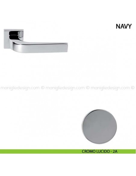 Maniglia per porta Navy Comit cromo lucido