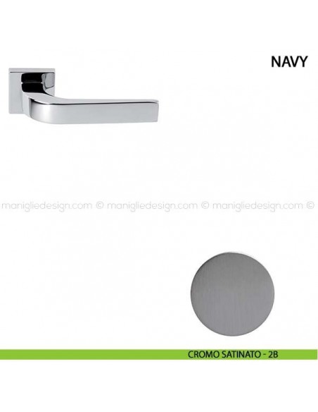 Maniglia per porta Navy Comit cromo satinato