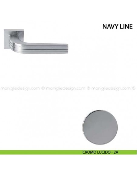 Maniglia per porta Navy Line Comit cromo lucido