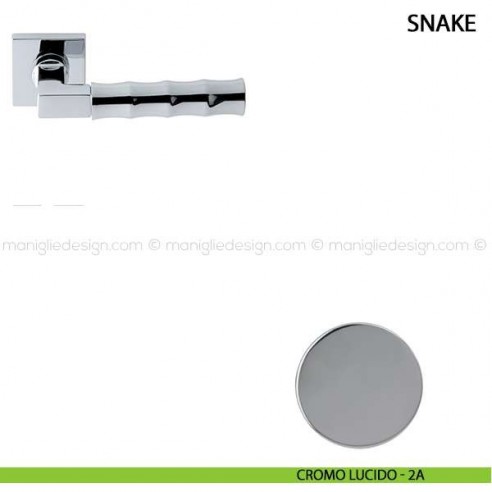 Maniglia per porta Snake Comit cromo lucido