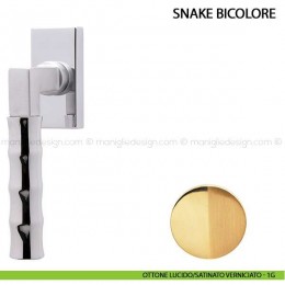Maniglia per finestra martellina DK Snake Bicolore Comit 2