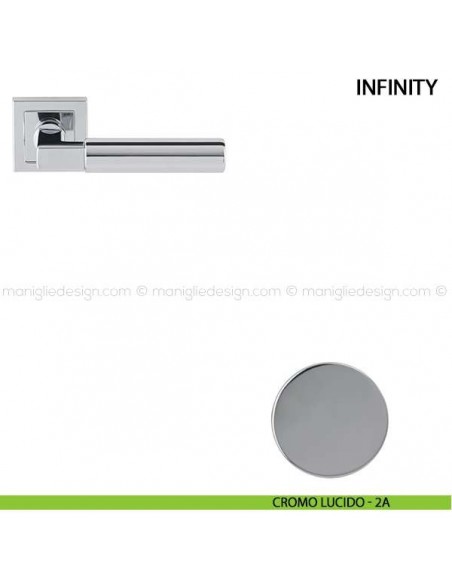 Maniglia per porta Infinity Comit cromo lucido