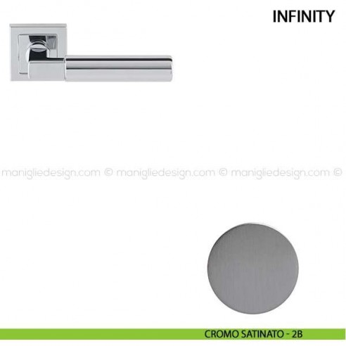 Maniglia per porta Infinity Comit cromo satinato