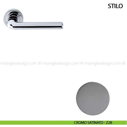 Maniglia per porta Stilo Comit cromo satinato