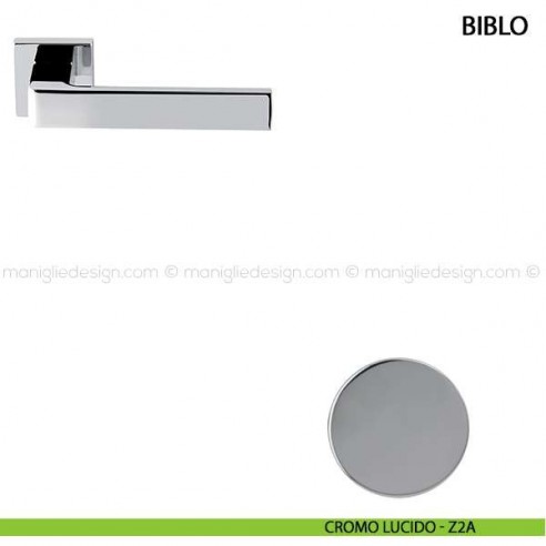 Maniglia per porta Biblo Comit cromo lucido