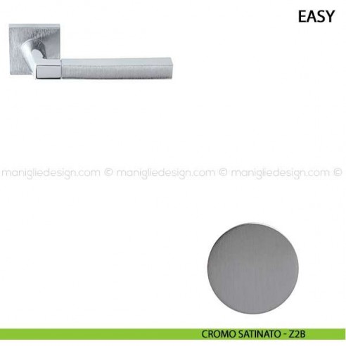 Maniglia per porta Easy Comit cromo satinato