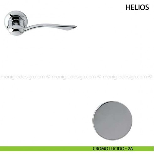 Maniglia per porta Helios Comit cromo lucido