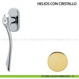 Maniglia per finestra martellina DK Helios con cristallo Comit 2