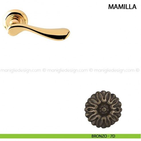Maniglia per porta Mamilla Comit bronzo