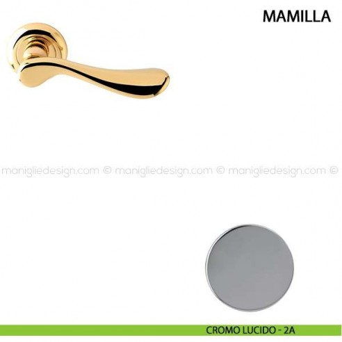 Maniglia per porta Mamilla Comit cromo lucido