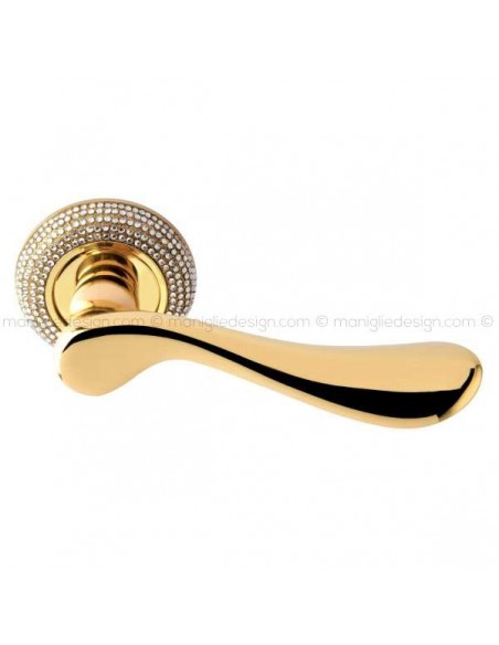 Maniglia per porta Mamilla con cristalli Comit 