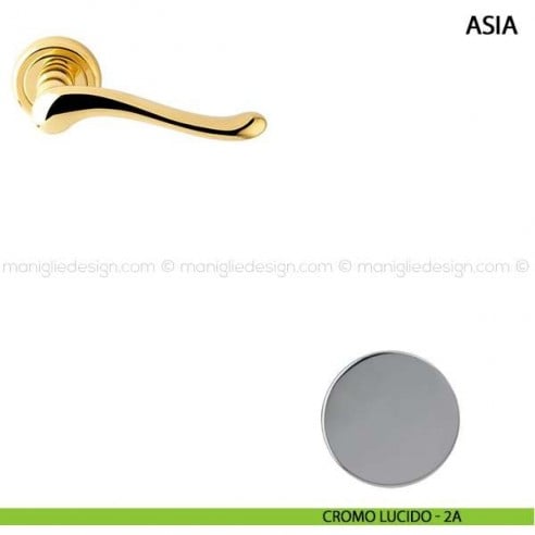 Maniglia per porta Asia Comit cromo lucido