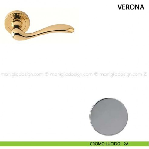 Maniglia per porta Verona Comit cromo lucido