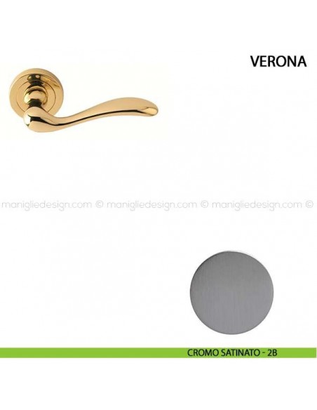 Maniglia per porta Verona Comit cromo satinato