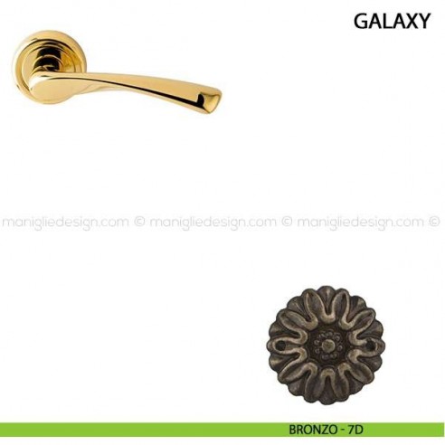 Maniglia per porta Galaxy Comit bronzo