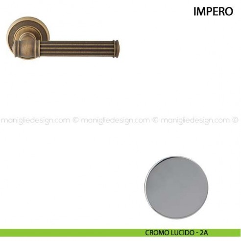 Maniglia per porta Impero Comit cromo lucido