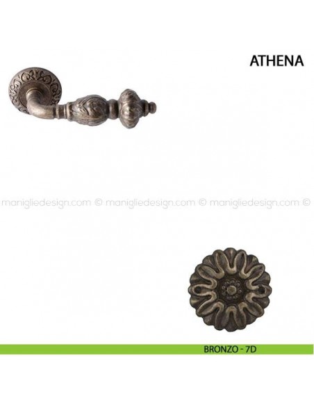 Maniglia per porta Athena Comit bronzo