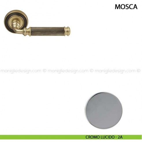 Maniglia per porta Mosca Comit cromo lucido