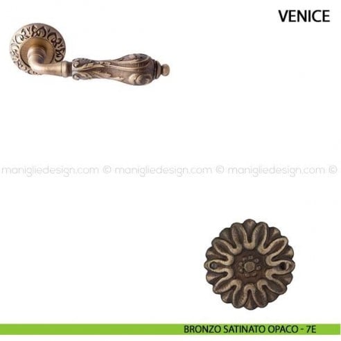 Maniglia per porta Venice Comit bronzo satinato opaco
