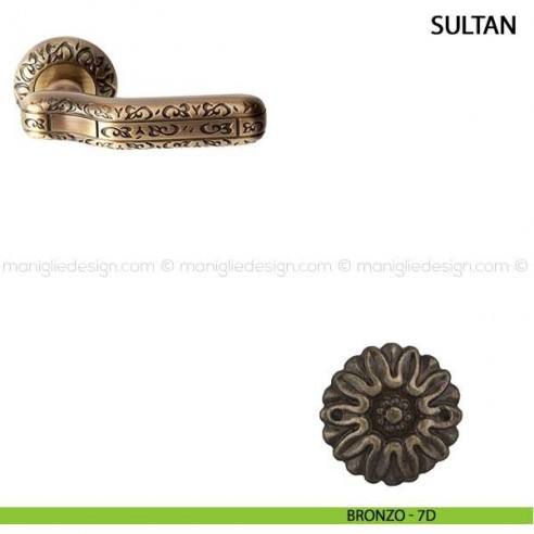 Maniglia per porta Sultan Comit bronzo