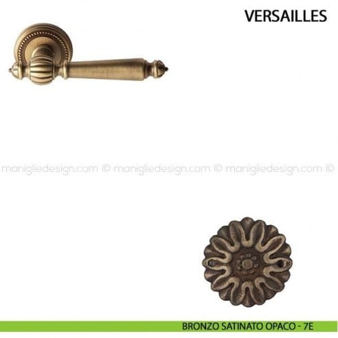 Maniglia per porta Versailles Comit bronzo satinato opaco