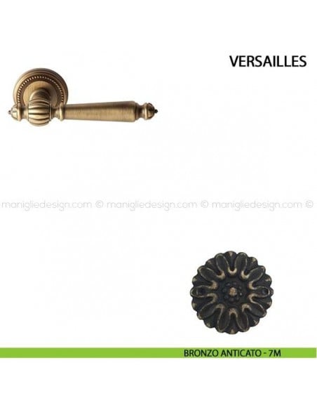 Maniglia per porta Versailles Comit bronzo anticato