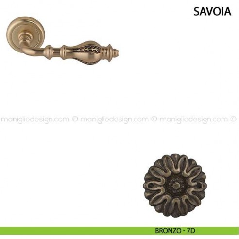 Maniglia per porta Savoia Comit bronzo