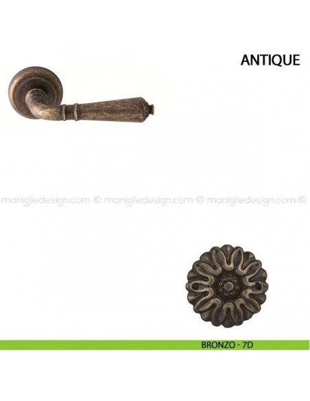 Maniglia per porta Antique Comit bronzo