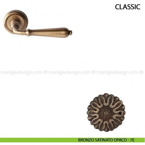 Maniglia per porta Classic Comit bronzo satinato opaco