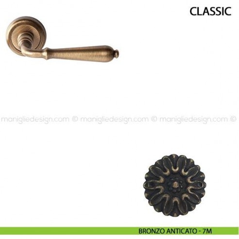 Maniglia per porta Classic Comit bronzo anticato