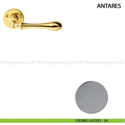 Maniglia per porta Antares Comit cromo lucido