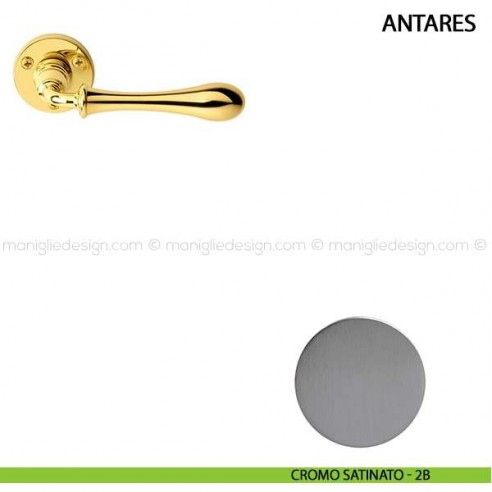 Maniglia per porta Antares Comit cromo satinato
