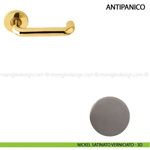 Maniglia per porta Antipanico Comit nickel satinato verniciato