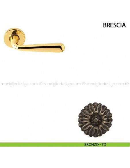 Maniglia per porta Brescia Comit bronzo