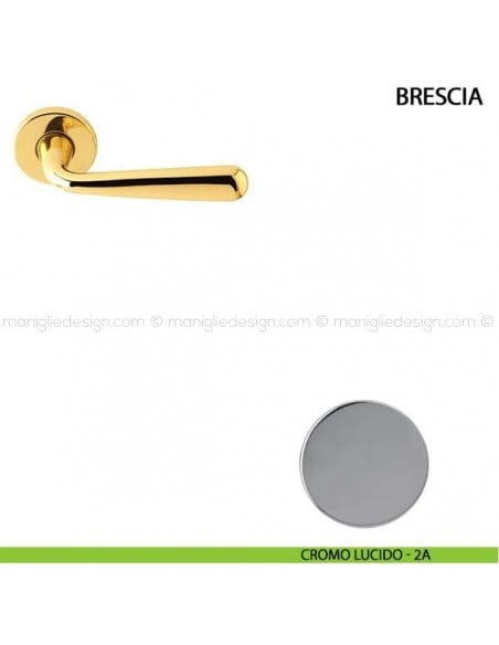 Maniglia per porta Brescia Comit cromo lucido