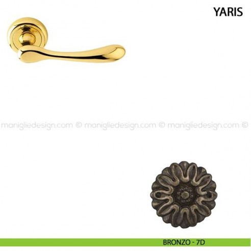 Maniglia per porta Yaris Comit bronzo