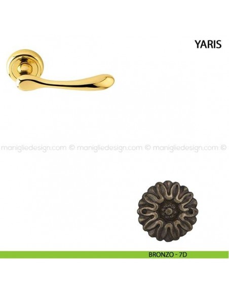 Maniglia per porta Yaris Comit bronzo