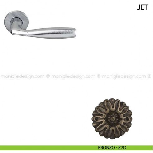 Maniglia per porta Jet Comit bronzo