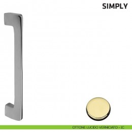 Maniglione per porta Simply Comit singolo 300 mm 2