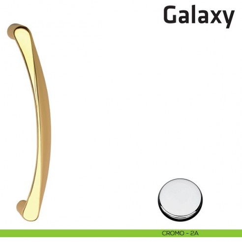 Maniglione per porta Galaxy Comit singolo 260 mm cromo lucido
