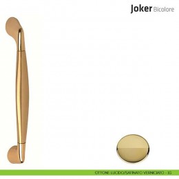 Maniglione per porta Joker Bicolore Comit accoppiato 230 mm 2