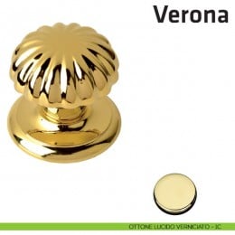 Pomolo fisso per porta Verona Comit diametro 60 mm 2