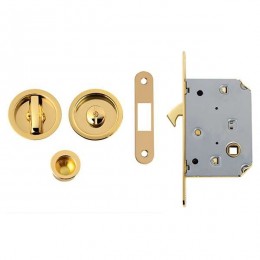 Kit tondo con nottolino + taglio vite con trascinatore e serratura NIC 101