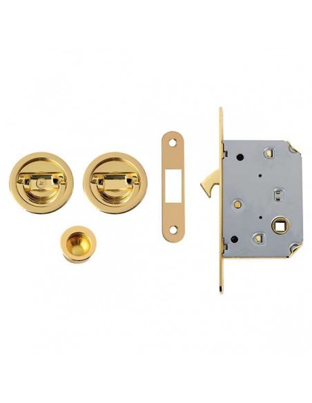 Kit tondo con doppio anello con trascinatore e serratura NIC 101